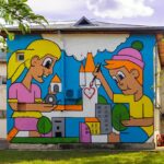 2024 Pisica Patrata si Harcea Pacea - Romanian Street Art in Iasi 1