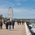 piata ovidiu centru vechi constanta 1 mai terase turisti faleza portul tomis roata panoramica