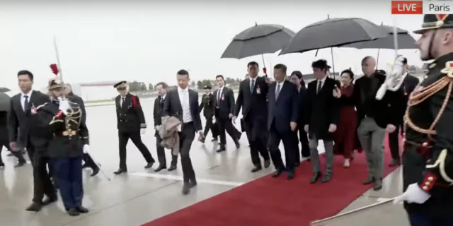 Xi Jinping in Franta