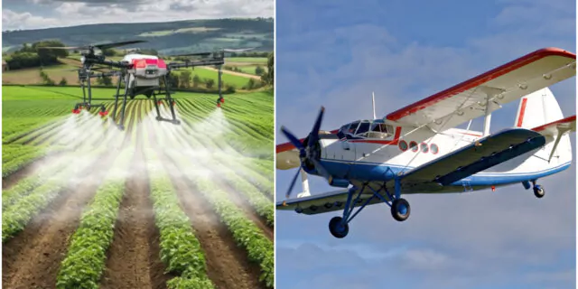 aviatie utilitara, agricultura, elicoptere, drone