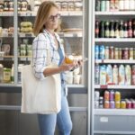 etichete, supermarket, produse, alimente, calorii, cumpărături