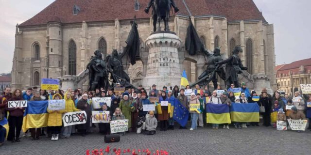 Ucrainenii din Cluj-Napoca strâng bani pentru restaurarea locurilor de joacă din oraș / ”A venit momentul să vă arătăm recunoștința noastră”