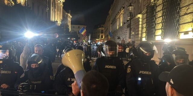 jandarmerie biroul electoral central manifestanti proteste protestatari calin georgescu